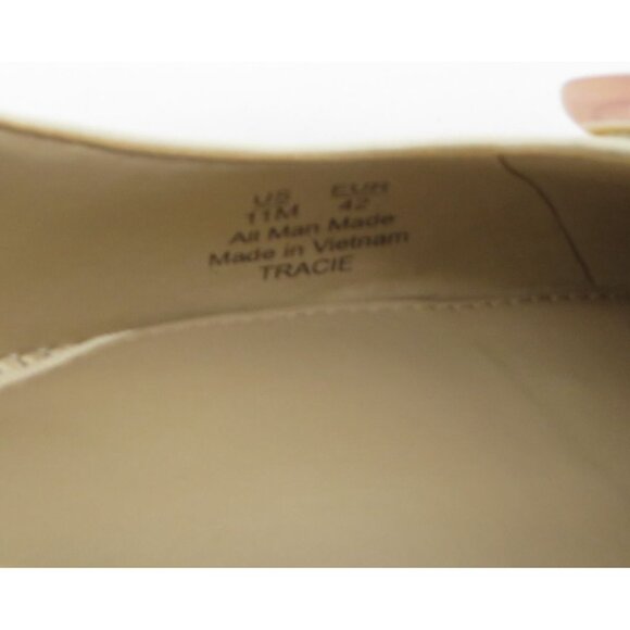 Sam Edelman Tracie Women's Beige Slingback Block Heel Shoes 11 NEW - Picture 8 of 9